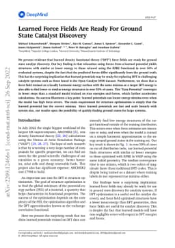 Learned Force Fields Are Ready For Ground State Catalyst Discovery