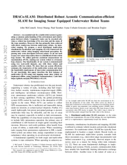 DRACo-SLAM: Distributed Robust Acoustic Communication-efficient SLAM for
  Imaging Sonar Equipped Underwater Robot Teams