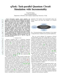 qTask: Task-parallel Quantum Circuit Simulation with Incrementality