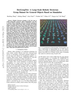 DexGraspNet: A Large-Scale Robotic Dexterous Grasp Dataset for General
  Objects Based on Simulation