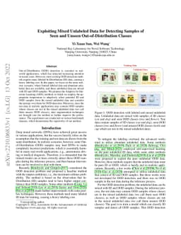 Exploiting Mixed Unlabeled Data for Detecting Samples of Seen and Unseen
  Out-of-Distribution Classes