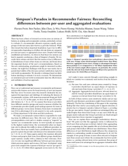 Simpson's Paradox in Recommender Fairness: Reconciling differences
  between per-user and aggregated evaluations