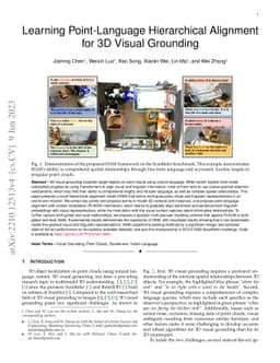 Learning Point-Language Hierarchical Alignment for 3D Visual Grounding
