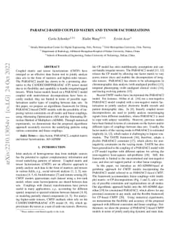 PARAFAC2-based Coupled Matrix and Tensor Factorizations