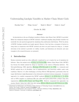 Understanding Linchpin Variables in Markov Chain Monte Carlo