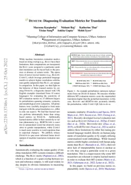 DEMETR: Diagnosing Evaluation Metrics for Translation