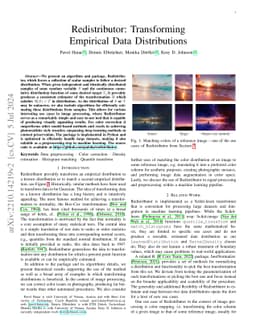 Redistributor: Transforming Empirical Data Distributions