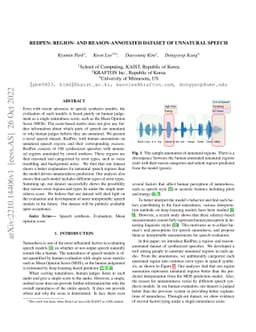 RedPen: Region- and Reason-Annotated Dataset of Unnatural Speech