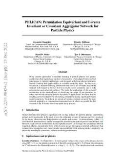 PELICAN: Permutation Equivariant and Lorentz Invariant or Covariant
  Aggregator Network for Particle Physics