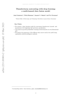 Thunderstorm nowcasting with deep learning: a multi-hazard data fusion
  model
