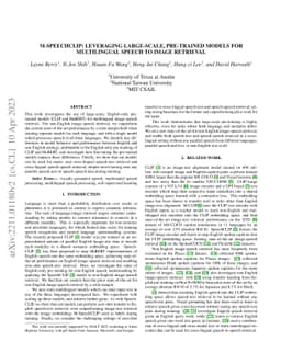 M-SpeechCLIP: Leveraging Large-Scale, Pre-Trained Models for
  Multilingual Speech to Image Retrieval