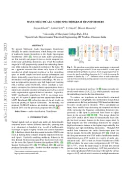 MAST: Multiscale Audio Spectrogram Transformers