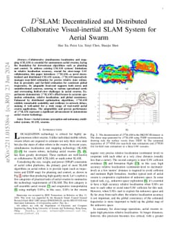 $D^2$SLAM: Decentralized and Distributed Collaborative Visual-inertial
  SLAM System for Aerial Swarm