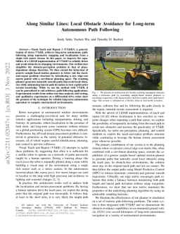 Along Similar Lines: Local Obstacle Avoidance for Long-term Autonomous
  Path Following