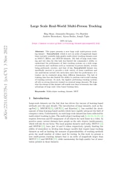 Large Scale Real-World Multi-Person Tracking