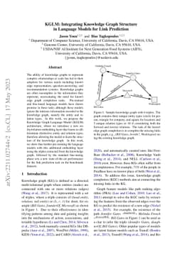 KGLM: Integrating Knowledge Graph Structure in Language Models for Link
  Prediction