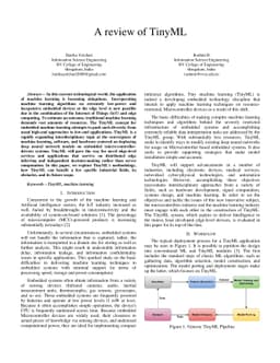 A review of TinyML