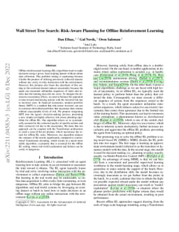 Wall Street Tree Search: Risk-Aware Planning for Offline Reinforcement
  Learning