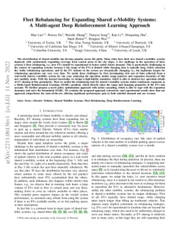 Fleet Rebalancing for Expanding Shared e-Mobility Systems: A Multi-agent
  Deep Reinforcement Learning Approach