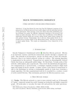 Block withholding resilience