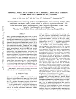 Temporal Modeling Matters: A Novel Temporal Emotional Modeling Approach
  for Speech Emotion Recognition