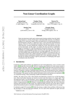 Non-Linear Coordination Graphs