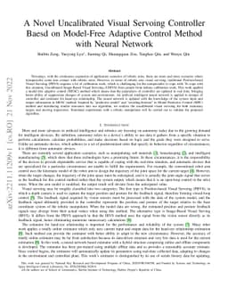 A Novel Uncalibrated Visual Servoing Controller Baesd on Model-Free
  Adaptive Control Method with Neural Network