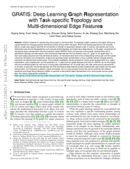 GRATIS: Deep Learning Graph Representation with Task-specific Topology
  and Multi-dimensional Edge Features