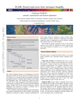 FLAIR #1: semantic segmentation and domain adaptation dataset