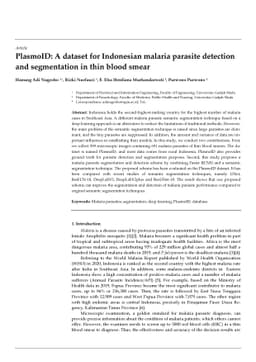 PlasmoID: A dataset for Indonesian malaria parasite detection and
  segmentation in thin blood smear