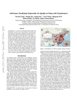 AirFormer: Predicting Nationwide Air Quality in China with Transformers