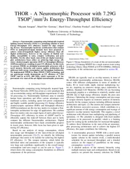 THOR -- A Neuromorphic Processor with 7.29G TSOP$^2$/mm$^2$Js
  Energy-Throughput Efficiency