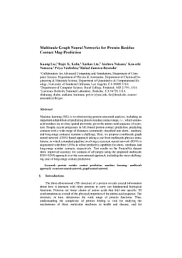 Multiscale Graph Neural Networks for Protein Residue Contact Map
  Prediction