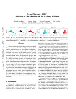 Fresnel Microfacet BRDF: Unification of Polari-Radiometric Surface-Body
  Reflection