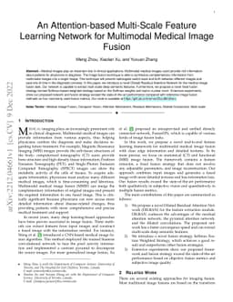 An Attention-based Multi-Scale Feature Learning Network for Multimodal
  Medical Image Fusion