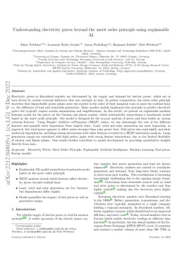 Understanding electricity prices beyond the merit order principle using
  explainable AI