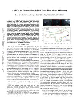 AirVO: An Illumination-Robust Point-Line Visual Odometry