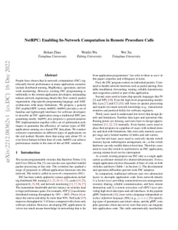 NetRPC: Enabling In-Network Computation in Remote Procedure Calls