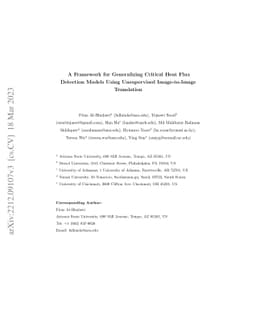 A Framework for Generalizing Critical Heat Flux Detection Models Using
  Unsupervised Image-to-Image Translation
