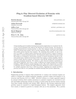 Plug & Play Directed Evolution of Proteins with Gradient-based Discrete
  MCMC
