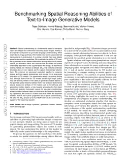 Benchmarking Spatial Relationships in Text-to-Image Generation