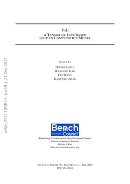 ToL: A Tensor of List-Based Unified Computation Model