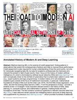 Annotated History of Modern AI and Deep Learning