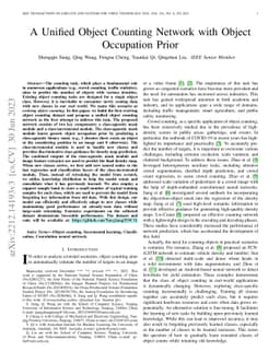 A Unified Object Counting Network with Object Occupation Prior