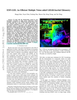 EMV-LIO: An Efficient Multiple Vision aided LiDAR-Inertial Odometry