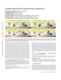 Synthesizing Physical Character-Scene Interactions