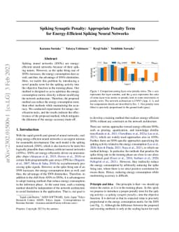 Spiking Synaptic Penalty: Appropriate Penalty Term for Energy-Efficient
  Spiking Neural Networks