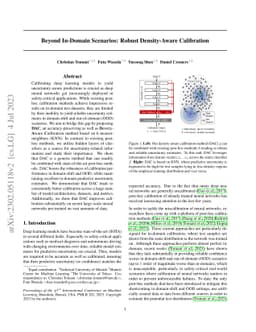 Beyond In-Domain Scenarios: Robust Density-Aware Calibration
