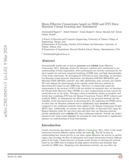 Brain Effective Connectome based on fMRI and DTI Data: Bayesian Causal
  Learning and Assessment