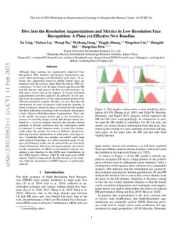 Dive into the Resolution Augmentations and Metrics in Low Resolution
  Face Recognition: A Plain yet Effective New Baseline